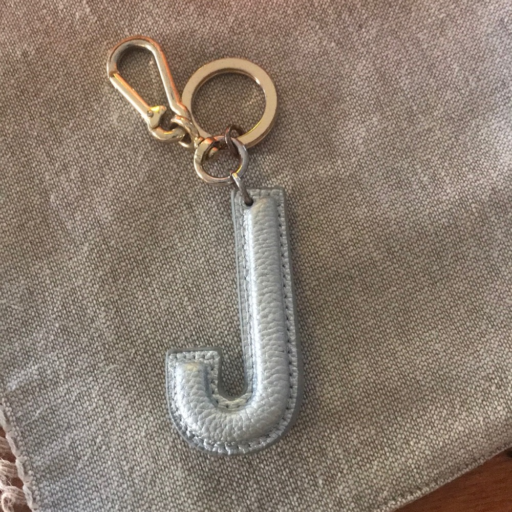 Anthropologie J key chain